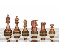 Échiquier Yougoslave En Bois D'Acajou -Internationalité Échecs Magasin 111321 2