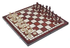 Échiquier En Bois De Charme Fabriqué En Europe
