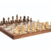 Jeu D'Échecs Taille Moyenne En Bois D'Acajou -Internationalité Échecs Magasin 111825 1