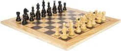 Jeu D'Échecs En Bois D'Olivier