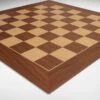 Échiquier En Bois Marqueté De Rose Et D'érable 2 Échiquier En Bois Marqueté De Rose Et D'érable -Internationalité Échecs Magasin 8569663 1