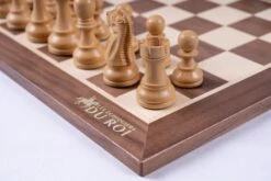 Jeu D'Échecs Style Américain En Érable Et Noyer 23 Jeu D'Échecs Style Américain En Érable Et Noyer -Internationalité Échecs Magasin Jeud EchecsStyleAmericainroi