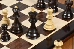 Pièces D'Échecs Royales En Bois De Sesham -Internationalité Échecs Magasin Pieces echecs royales bordures