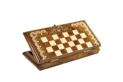 Bel Échiquier En Bois Et Son Jeu D'Échecs -Internationalité Échecs Magasin bel echiquier pliable