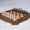 Échiquier En Bois De 60cm Et Son Jeu D'Échecs -Internationalité Échecs Magasin echiquer bois 60cm