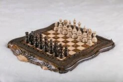 Échiquier 30x30 Et Son Jeu D'Échecs