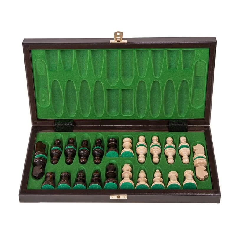 Échiquier 35x35 Cm En Bois De Hêtre Et De Bouleau 8 Échiquier 35x35 Cm En Bois De Hêtre Et De Bouleau – Image 6