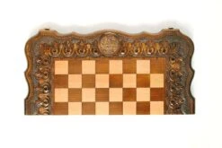 Echiquier Ornementé Oriental Avec Pièces D'Echecs 18 Echiquier Ornementé Oriental Avec Pièces D'Echecs -Internationalité Échecs Magasin echiquier avec pieces echecs table