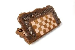 Échiquier Orné Avec Pièces D'Échecs -Internationalité Échecs Magasin echiquier avec pieces pliable