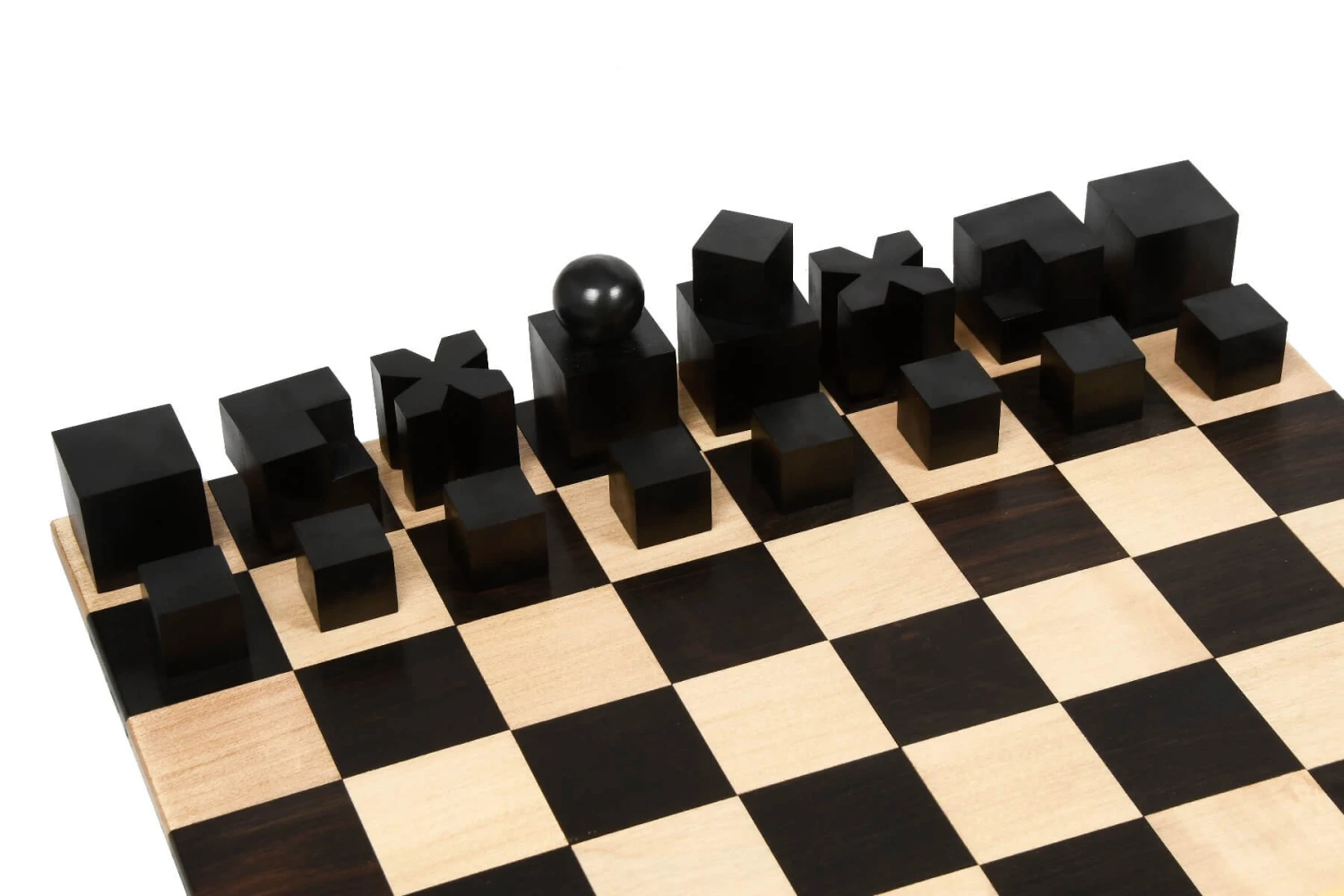 Échiquier En Bois Avec Pions 8 Échiquier En Bois Avec Pions – Image 6