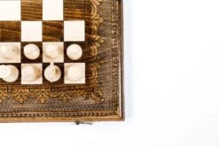 Échiquier Backgammon Andalou Coffret Complet -Internationalité Échecs Magasin echiquier backgammon andalou hetre