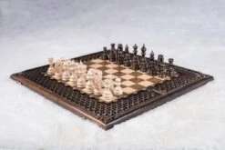 Échiquier Et Backgammon Avec Son Jeu D'Échecs