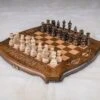 Échiquier En Bois De 40cm Et Son Jeu D'Échecs -Internationalité Échecs Magasin echiquier bois 40cm