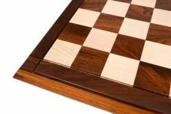 Echiquier En Bois Exotique De Sesham 11 Echiquier En Bois Exotique De Sesham -Internationalité Échecs Magasin echiquier bois exotique cases