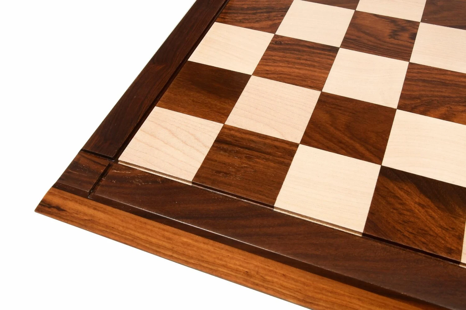 Echiquier En Bois Exotique De Sesham 5 Echiquier En Bois Exotique De Sesham – Image 3
