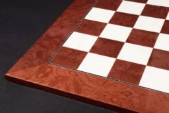 Échiquier En Bois Laqué Haute Brillance -Internationalité Échecs Magasin echiquier bois laque brillant