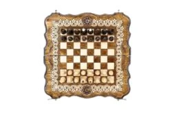 Échiquier En Bois Moderne Et Son Jeu D'Échecs -Internationalité Échecs Magasin echiquier bois massif jeu echecs fou