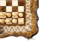 Échiquier En Bois Moderne Et Son Jeu D'Échecs -Internationalité Échecs Magasin echiquier bois massif jeu echecs pion