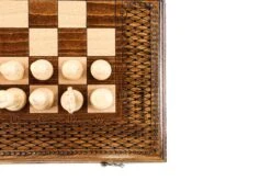 Échiquier Pliable En Bois Et Son Jeu D'Échecs 22 Échiquier Pliable En Bois Et Son Jeu D'Échecs -Internationalité Échecs Magasin echiquier bois pliable pions