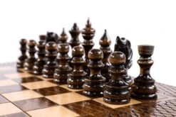 Échiquier Pliable En Bois Et Son Jeu D'Échecs 20 Échiquier Pliable En Bois Et Son Jeu D'Échecs -Internationalité Échecs Magasin echiquier bois pliable plateau