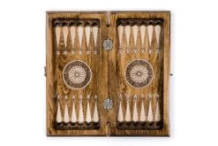 Échiquier En Bois Précieux Et Son Jeu D'Échecs -Internationalité Échecs Magasin echiquier bois precieux backgammon