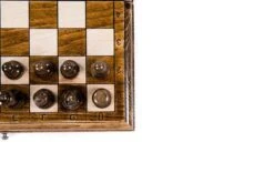 Échiquier En Bois Précieux Et Son Jeu D'Échecs -Internationalité Échecs Magasin echiquier bois precieux cavalier