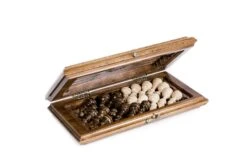 Échiquier En Bois Précieux Et Son Jeu D'Échecs -Internationalité Échecs Magasin echiquier bois precieux pliable