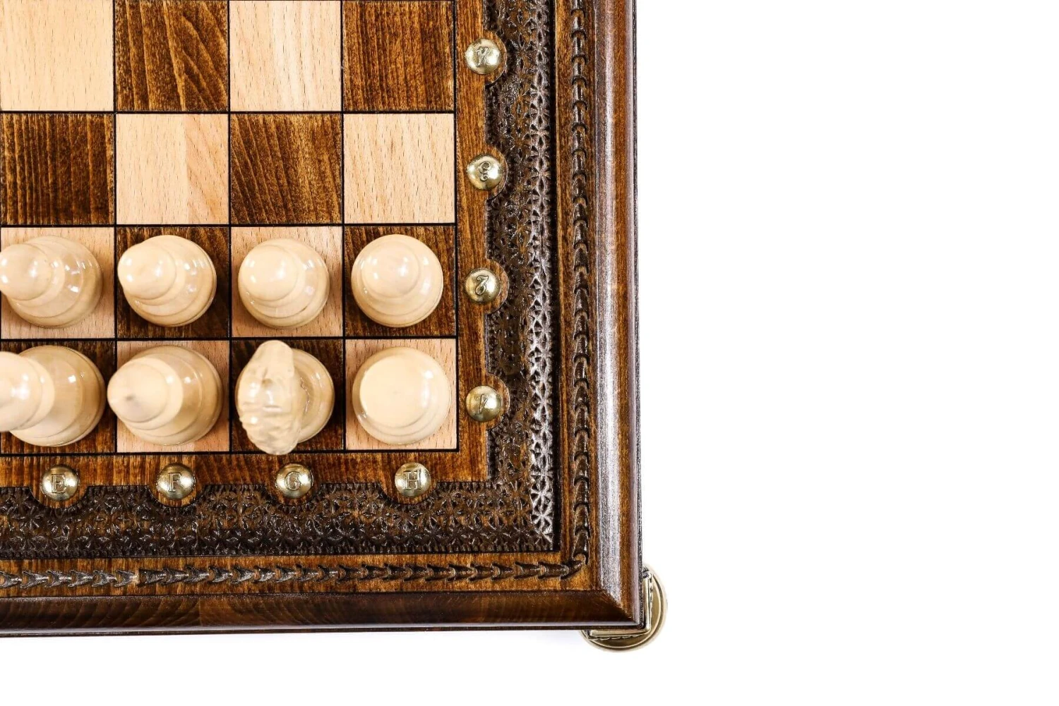 Échiquier Sur Pieds En Bronze 12 Échiquier Sur Pieds En Bronze – Image 10