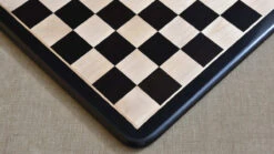 Échiquier En Bois D'ébène Et De Buis -Internationalité Échecs Magasin echiquier buis cavalier