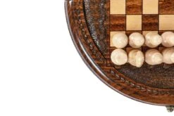 Échiquier Circulaire En Bois De Hêtre Et Son Jeu D'Échecs 14 Échiquier Circulaire En Bois De Hêtre Et Son Jeu D'Échecs -Internationalité Échecs Magasin echiquier circulaire bois hetre jeu echecs fou