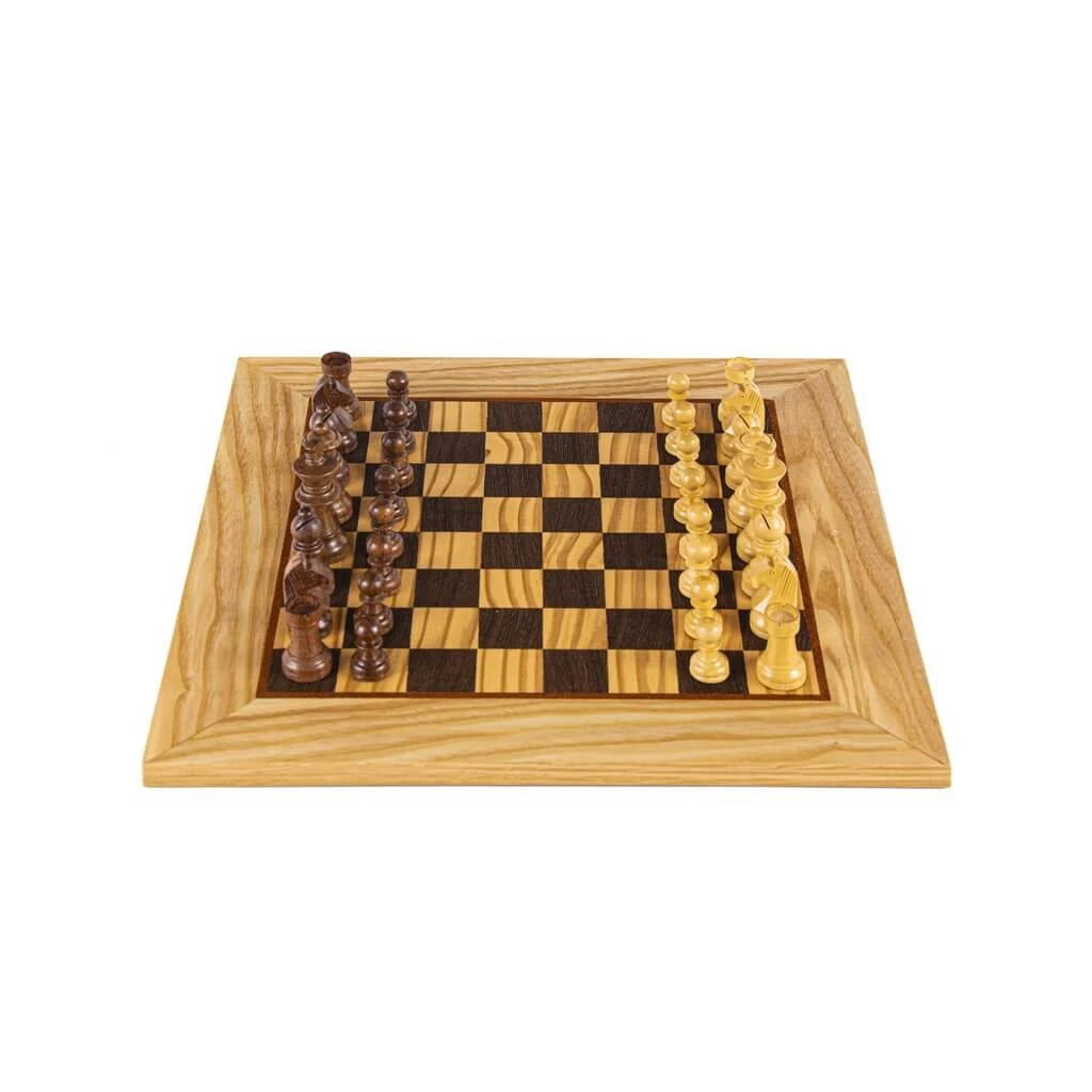 Echiquier Coffret Complet En Noyer Et Jeu D'échecs 15 Echiquier Coffret Complet En Noyer Et Jeu D'échecs – Image 13