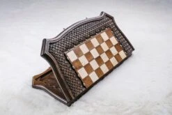 Echiquier De Collection Jeu D'échecs Et Backgammon -Internationalité Échecs Magasin echiquier de collection backgammon