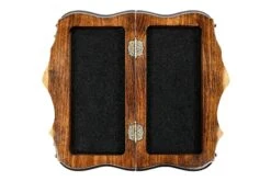 Coffret Échiquier En Bois Et Son Jeu D'Échecs -Internationalité Échecs Magasin echiquier en bois coffret blanc