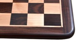 Échiquier Marqueté En Bois De Rose -Internationalité Échecs Magasin echiquier en bois de rose de luxe