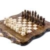 Échiquier En Bois Fait Main Et Son Jeu D'Échecs 2 Échiquier En Bois Fait Main Et Son Jeu D'Échecs -Internationalité Échecs Magasin echiquier en bois fait main