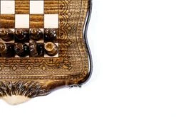 Échiquier En Bois Fait Main Et Son Jeu D'Échecs -Internationalité Échecs Magasin echiquier en bois fait main hetre