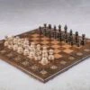 Échiquier Original En Bois Et Son Backgammon -Internationalité Échecs Magasin echiquier en bois original carres