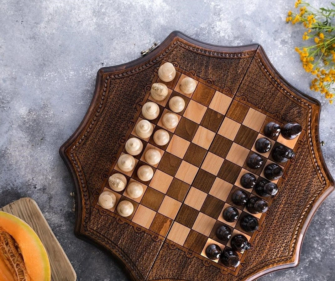 Échiquier En Étoile Et Son Jeu D'Échecs 11 Échiquier En Étoile Et Son Jeu D'Échecs – Image 9