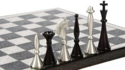 Échiquier En Métal Orné -Internationalité Échecs Magasin echiquier en metal bordure