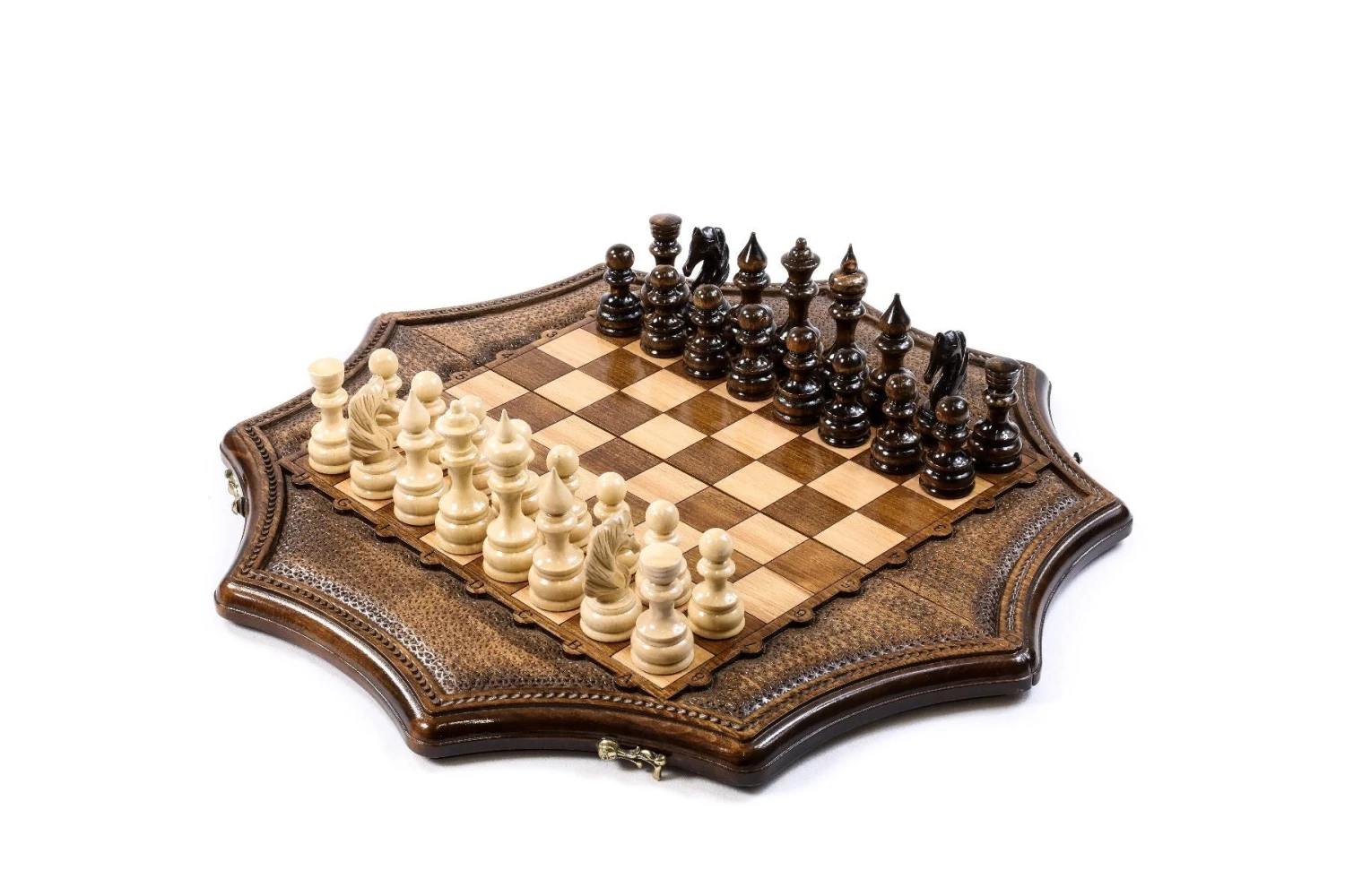 Échiquier Étoilé Et Son Jeu D'Échecs