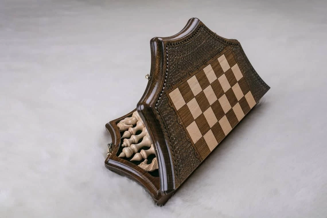 Échiquier En Étoile Et Son Jeu D'Échecs 8 Échiquier En Étoile Et Son Jeu D'Échecs – Image 6