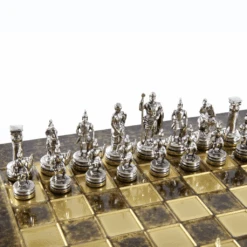 Échiquier Antique Et Son Jeu D'Échecs -Internationalité Échecs Magasin echiquier greco romain fou