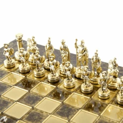 Échiquier Antique Et Son Jeu D'Échecs -Internationalité Échecs Magasin echiquier greco romain reine