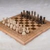 Échiquier En Hêtre Et Son Jeu D'Échecs En Noyer -Internationalité Échecs Magasin echiquier hetre jeu echecs noyer
