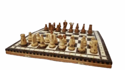 Échiquier En Bois D'Érable Et Jeu D'Échecs