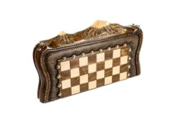 Échiquier En Marqueterie Et Son Jeu D'Échecs 25 Échiquier En Marqueterie Et Son Jeu D'Échecs -Internationalité Échecs Magasin echiquier marqueterie cavalier