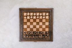Échiquier Marron Et Son Jeu D'Échecs 11 Échiquier Marron Et Son Jeu D'Échecs -Internationalité Échecs Magasin echiquier marron tour