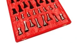 Échiquier En Métal Pattern -Internationalité Échecs Magasin echiquier metal pattern motif