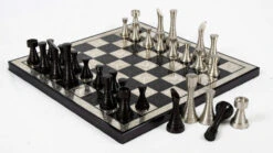 Échiquier En Métal Pattern -Internationalité Échecs Magasin echiquier metal pattern pions