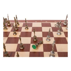 Échiquier Napoléon En Bois -Internationalité Échecs Magasin echiquier napoleon artisanal
